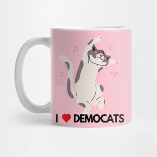 I love Democats Mug